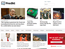 Tablet Screenshot of predikt.com
